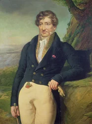 Portrait du zoologiste et paléontologue français, Georges Cuvier (1769-1832)